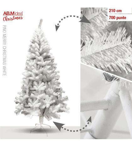 B1-960268 PINO MERRY CHRISTM. BIANCO 210