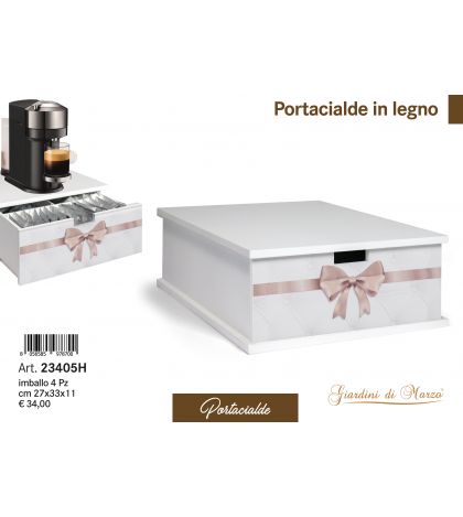 23405H P/CIALDE LEGNO BIANCO FIOCCO